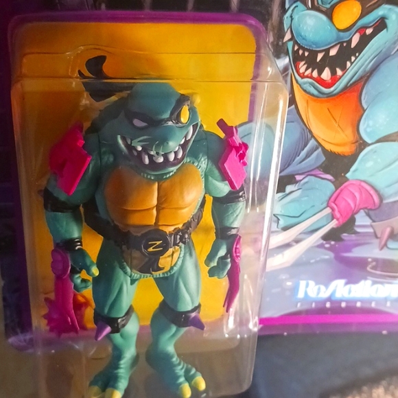 Teenage Mutant Ninja Turtles (Slash) ReAction Figures, OneSize, Green. - Picture 6 of 6